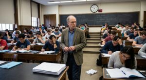 Ivy League Professor Fights AI Cheating with In-Person Finals—But Scores Plummet by 50%!